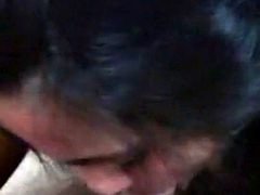 Desi NRI sucking huge dick n take cumshot