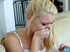 platinum-blonde hotty Jessie youthful sends nudes and gets dick
