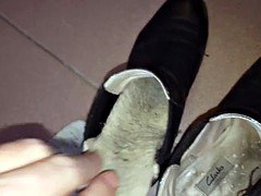 Enthousiasteling, Blond, Laarzen, Sperma shot, Schattig, Voeten fetish