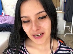 Amateur, Belleza, Mamada, Morena, Corridas, Ébano, Sexo duro, Adolescente