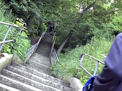 Public masturbating in Prague