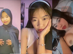 素人, アジア人, デカパイ, 指いじり, 自家製, ハメ撮り