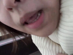 Asiatique, Cul, Nana, Dingue, Japonaise, Chatte, Adolescente, Voyeur