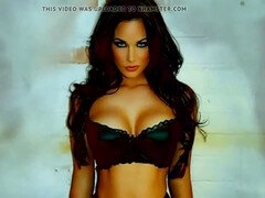 Mind-controlled slave in sexy stockings and high heels