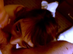 Grosser schwanz, Schwarz, Blasen, Spermaladung, Hardcore, Hd, Milf, Pov
