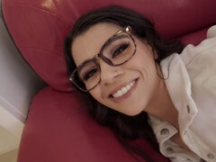 Linda, Gafas, Lamidas, Pov, Coño, Adolescente