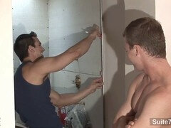 アナル, デカチン, フェラチオ, ゲイ, ハードコア, インド人, タトゥー, 叔父