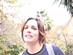 Verga grande, Tetas grandes, Alemán, Peludo, Pezones, Al aire libre, Perforación, Tetas