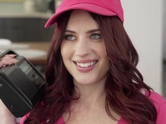 Grosser schwanz, Grosse titten, Schwanz, Hundestellung, Lingerie, Mutti, Stiefmutter, Titten