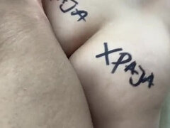 素人, デカ尻, ブロンド, フェラチオ, 熟年, オーガズム, オマンコ, スペイン人
