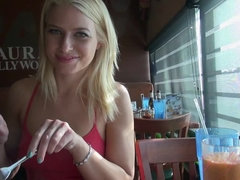 Leie, Bikini, Blondine, Flexibel, Freundin, Muschi, Titten