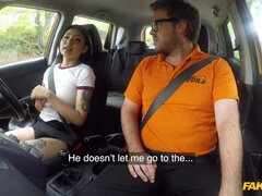 Japanese Rae Lil Black Horny For Knob 1 - Fake Driving School