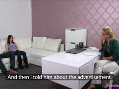 Минет, Смазливые, Член, Женщины, Две девушки, Лесбиянка, Лизание, В офисе