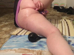 お尻, ぽっちゃり, デカ尻, 指いじり