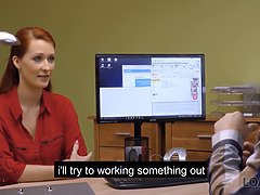 Man will remember pussy of the tender redhead for a long time
