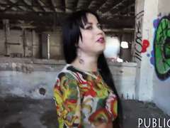 Amateur, Mignonne, Tchèque, Exhib, Public, Pute, Nénés