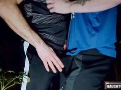 Huge cock gay anal pounding and cum explosion