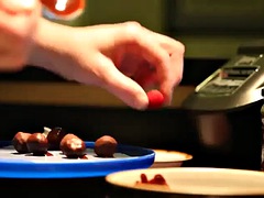 美女, デカパイ, 茶髪の, マッサージ, 淫乱熟女, 母乳, 看護婦, オッパイの