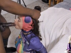 Grote lul, Zwart, Reusachtig, Slet, Trein, Slet