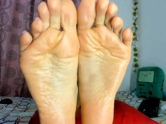 Leie, Füsse, Weibliche domination, Fußfetisch, Fussjob, Latina, Herrin, Solo