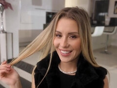 アナル, デカチン, ブロンド, フェラチオ, 足フェチ, 足コキ, 手コキする, オーガズム