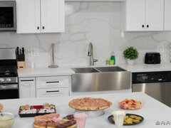 Amerikaans, Lieveling, Grote mammen, Mollig, Vingeren, Hakken, Lesbisch, Student