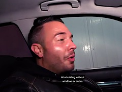Real German amateur fucked on public place by her sex date