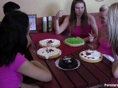 Chica, Loco, Hd, Lesbiana, Fiesta