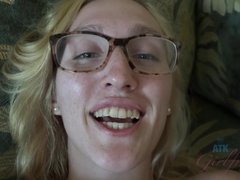 Grosse bite, Blonde, Sucer une bite, Petite amie, Hard, Seins naturels, Chatte, Adolescente