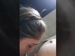 18, ブロンド, 茶髪の, カップル, Hd, フェラする, ティーン, オッパイの