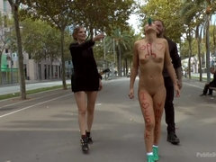 Anal, Sadomasoquismo, Amarrada, Hembra, Verga enorme, Castigada, Esclavo, Voyeur