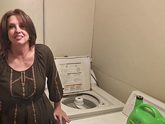 素人, ぽっちゃり, デカパイ, フェラチオ, 中出し, 旦那, 熟年, 淫乱熟女