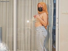 Nasty, petite teen, try on haul
