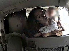 Black babe with big butt gets pounded by nasty driver