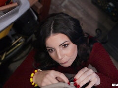 Amateur, Noire, Sucer une bite, Bottes, Dingue, Queue, Interracial, Nénés