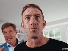 Arsch, Tussi, Grosser schwanz, Blasen, Muschi, Titten