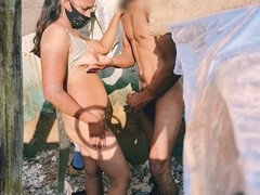 Grosser schwanz, Britisch, Hochschule, Paar, Hd, Milf, Im freien, Student