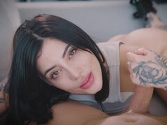 Belleza, Mamada, Emo, Corridas faciales, Sexo duro, Hd, Tatuaje, Adolescente