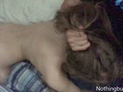 18 ans, Cul, Gros cul, Grosse bite, Couple, Pieds, Spandex, Suçant