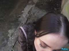 Silvia Sin was picked up by the public agent Martin Gun and he offeresd her cash in exchange for a bit of XXX enjoyment which he will record in POV.