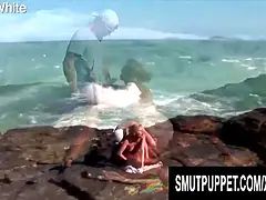 Smut Puppet - Interracial Double Drilling Compilation Part 1