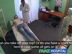 Blonde, Tchèque, Médecin, Infirmière, Pov, Chatte, Gicler, Nénés