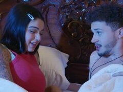 Leie, Blasen, Braunhaarige, Spermaladung, Fetisch, Hardcore, Latina, Pov