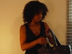 美女, デカパイ, 黒人, フェラチオ, 茶髪の, イく瞬間, 彼女, 妻スワップ