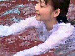 Babes, Brunette, Japanese, Pool, Softcore, Teen