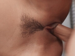 Pigtailed brunette Xxlayna Marie screwed by tattooed stud