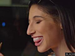 Blackedraw Luscious Brunette Abella has the wildest sex with BBC