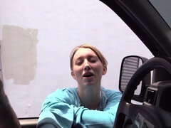 Grosser arsch, Blondine, Bus, Handjob, Hd, Realität, Rotschopf, Titten