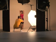 Gorgeous Japanese brunette enjoys riding on a hairy pecker