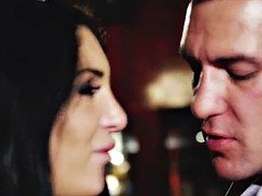 Grote mammen, Bruinharig, Rijpe lesbienne